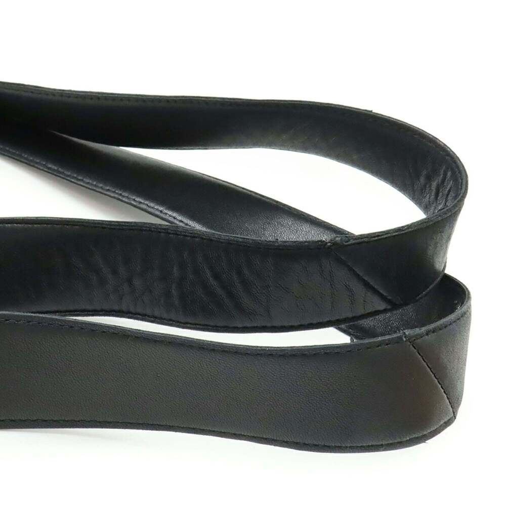 CHANEL Black Lambskin Leather Shoulder Bag - Picture 5 of 10